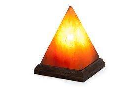 Декоративно-обработанная соляная лампа StayGold Пирамида с диммером 2,5 кг