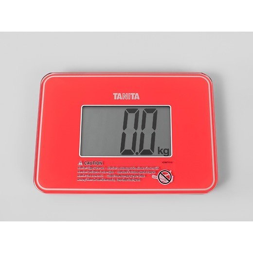 Весы бытовые электронные Tanita HD-386 красный