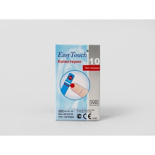 Тест-полоски Easytouch Холестерин 10 шт. 