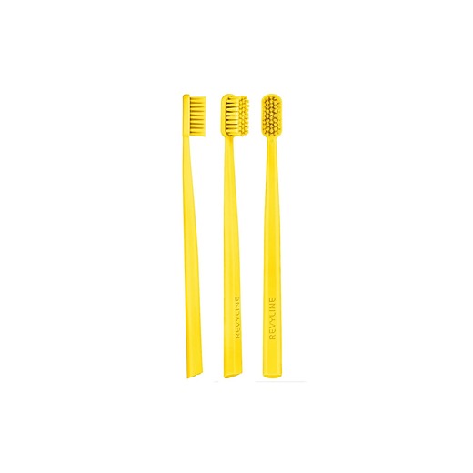 Набор зубных щеток Revyline SM6000 Duo, желтая + серая  