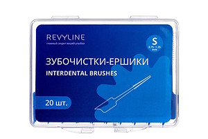 Зубочистка-ёршик Revyline S, 20 шт.