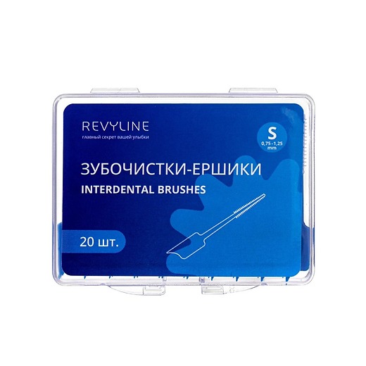 Зубочистка-ёршик Revyline S, 20 шт.