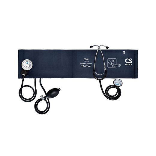 Тонометр механический CS Medica CS-106 с фонендоскопом, с кольцом   